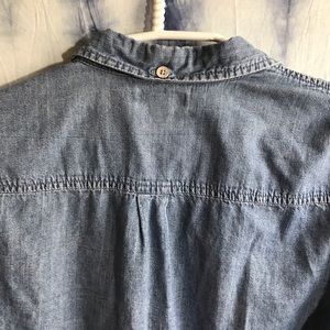 Vintage J.Crew Womens Denim Jean Style Button Down